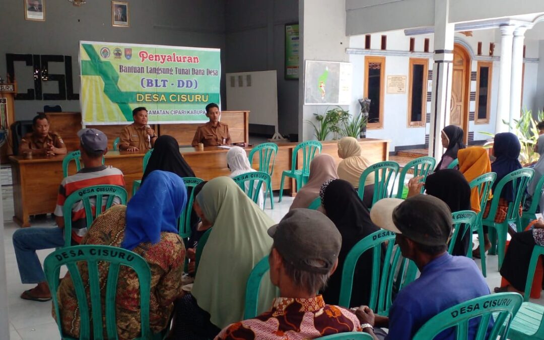 Penyaluran BLT DD Periode April-Mei di Desa Cisuru Berjalan Lancar, Ringankan Beban Warga