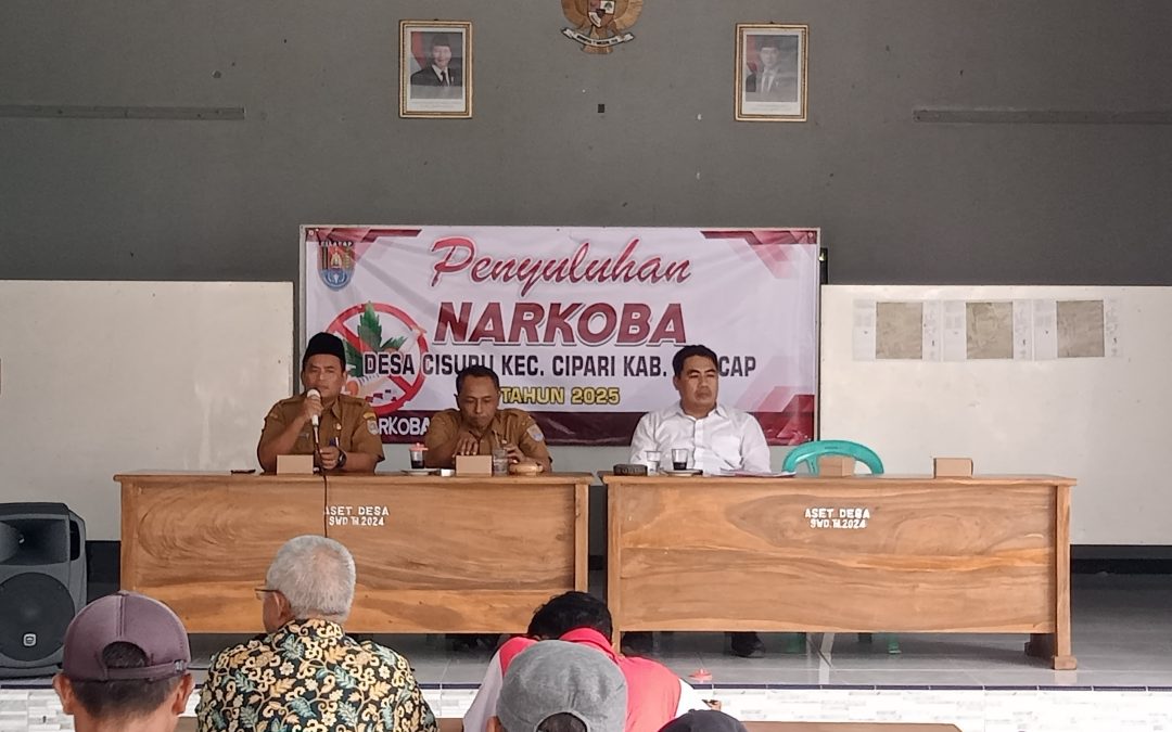 Pencegahan Narkoba ,Desa Cisuru Adakan Penyuluhan bagu Warga