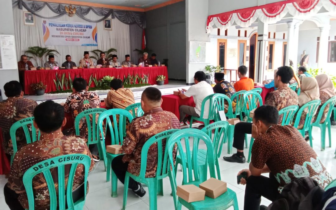 Komisi A DPRD Cilacap dan Diskominfo Jalin Sinergi di Desa Cisuru