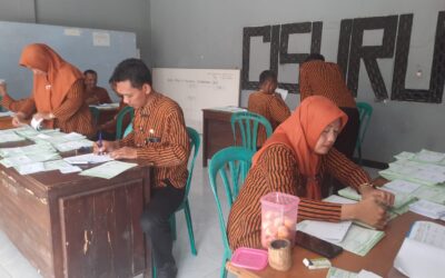 Optimalkan Distribusi Pajak, Kopak dan Perangkat Desa Cisuru Lakukan Pemilahan SPPT PBB