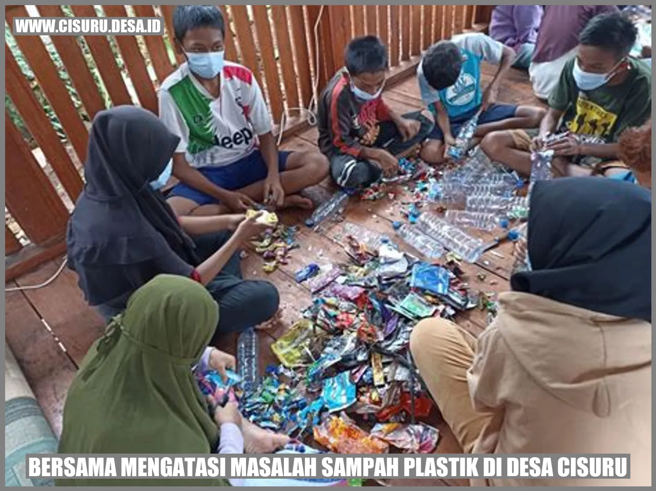 Sampah Plastik di Desa Cisuru