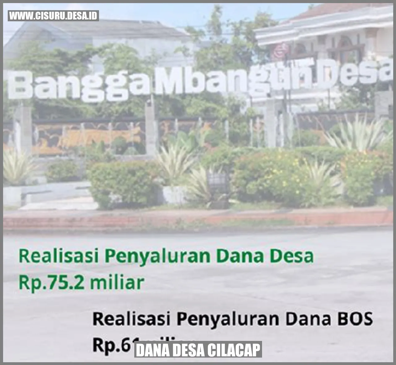 dana desa cilacap