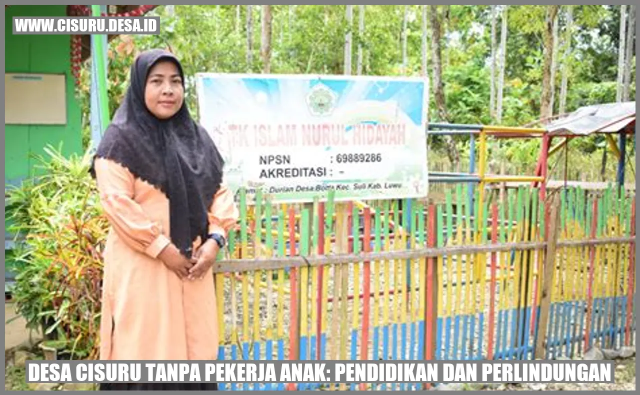 Desa Cisuru Tanpa Pekerja Anak: Pendidikan dan Perlindungan