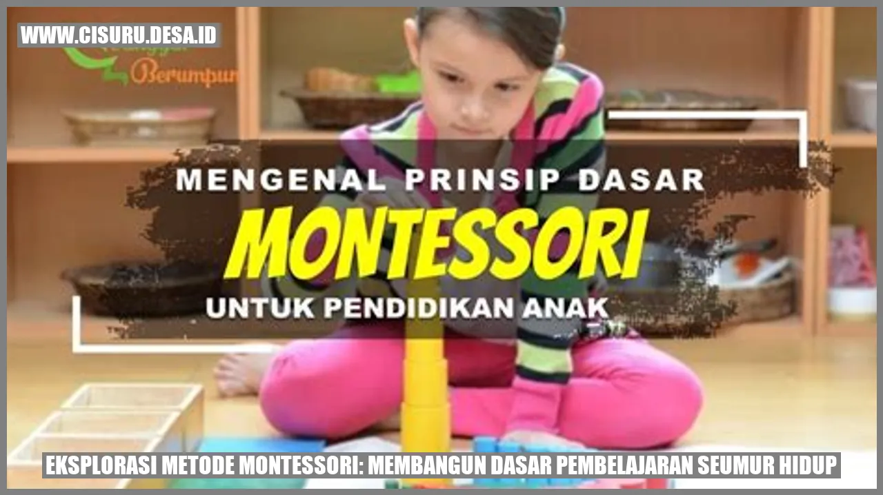 Gambar Metode Montessori