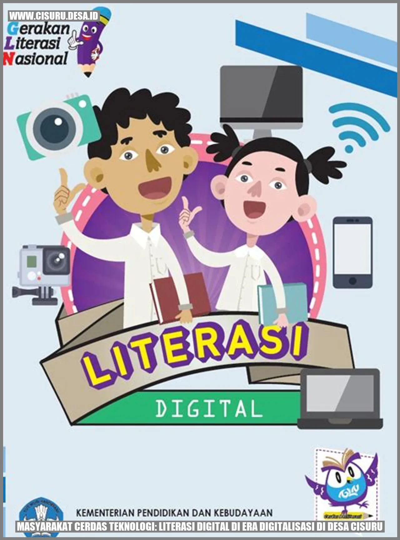 Masyarakat Cerdas Teknologi: Literasi Digital di Era Digitalisasi di Desa Cisuru