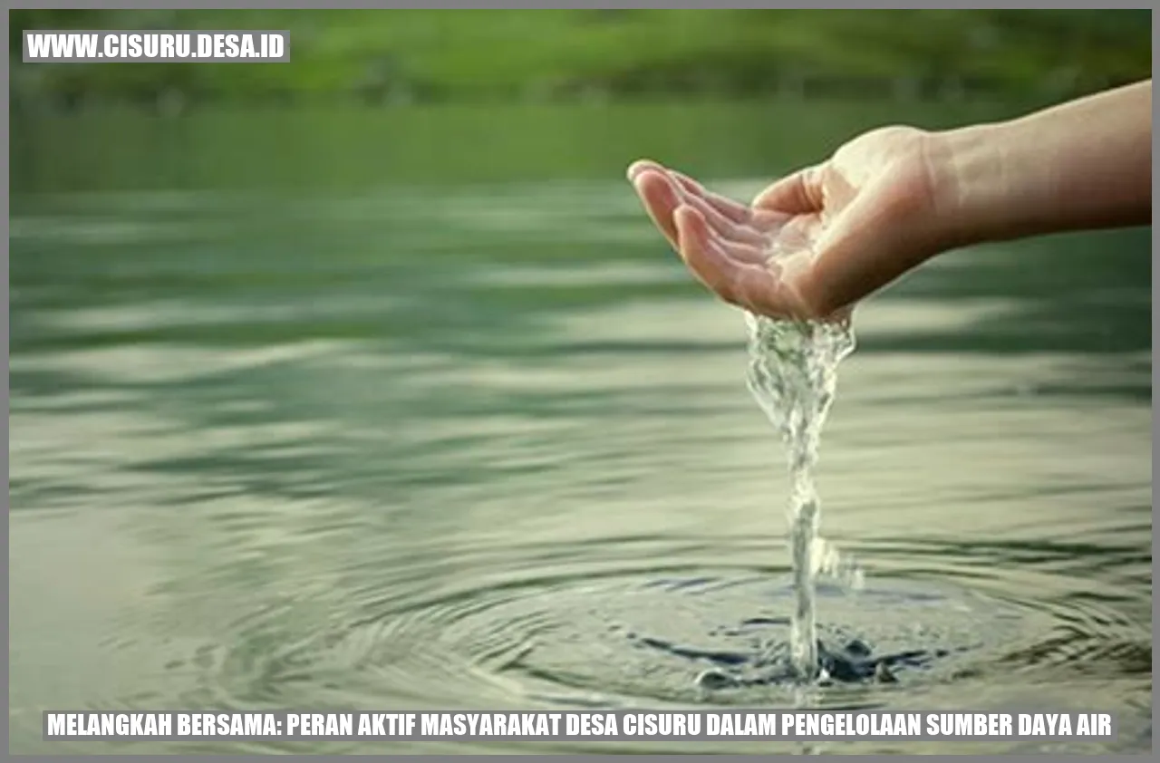 Pembersihan Sungai di Desa Cisuru