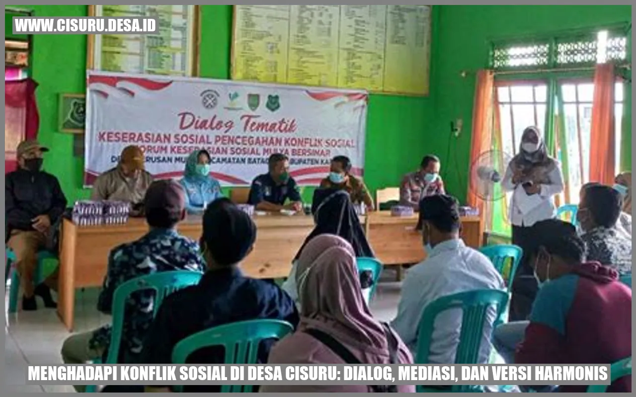 Gambar Konflik Sosial di Desa Cisuru