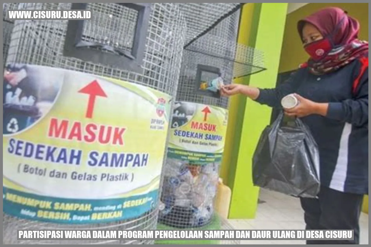 Partisipasi Warga dalam Program Pengelolaan Sampah dan Daur Ulang di Desa Cisuru