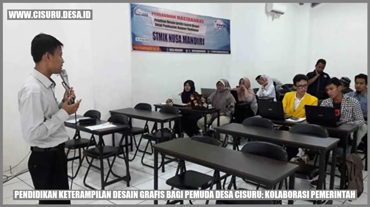 Pendidikan Keterampilan Desain Grafis bagi Pemuda Desa Cisuru: Kolaborasi Pemerintah