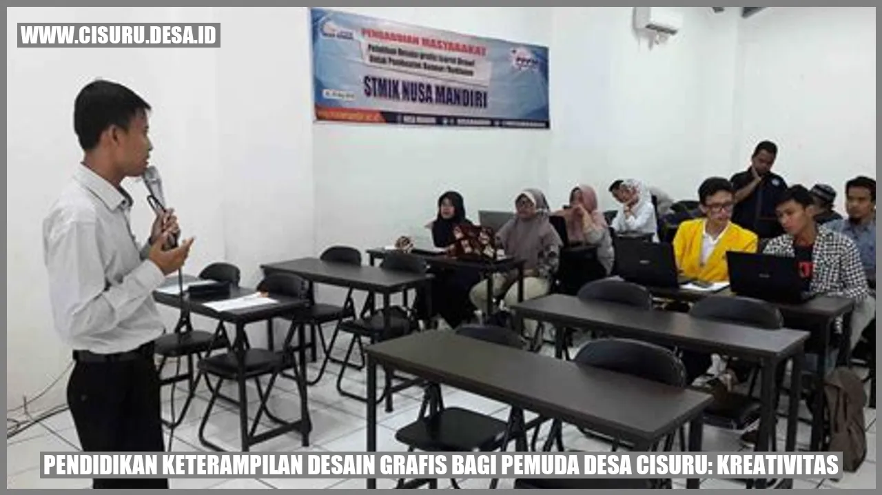 Pendidikan Keterampilan Desain Grafis bagi Pemuda Desa Cisuru