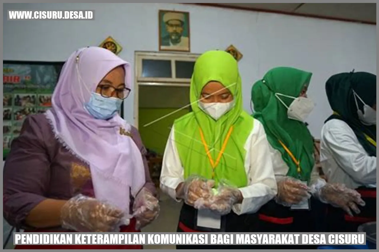 Pendidikan Keterampilan Komunikasi bagi Masyarakat Desa Cisuru