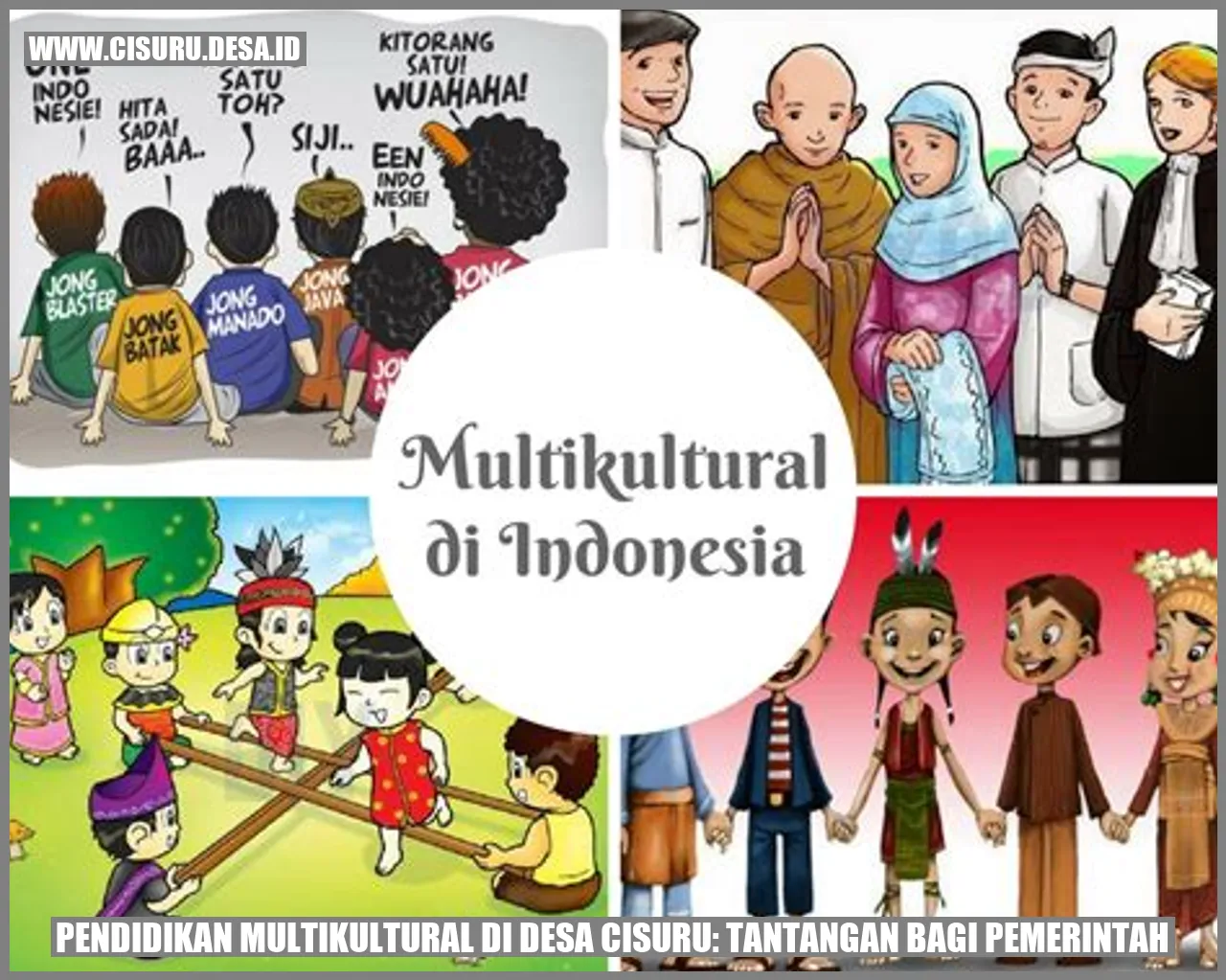 Gambar Pendidikan Multikultural di Desa Cisuru