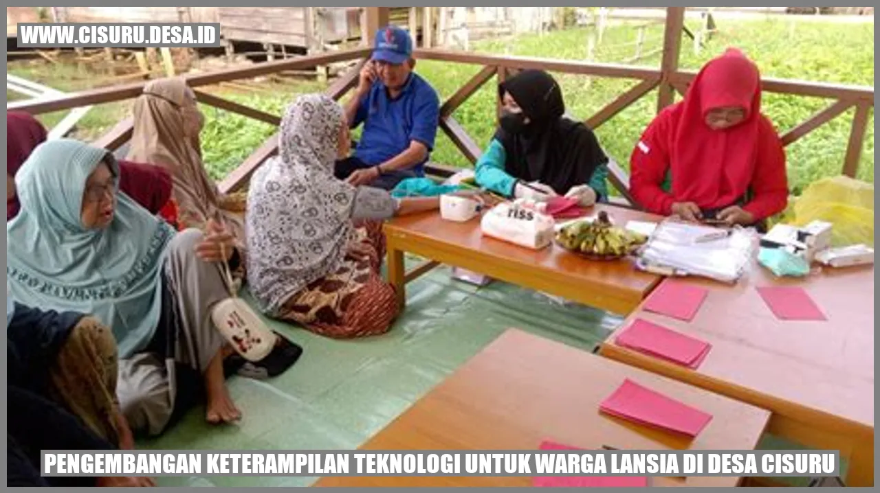 Pengembangan Keterampilan Teknologi untuk Warga Lansia di Desa Cisuru