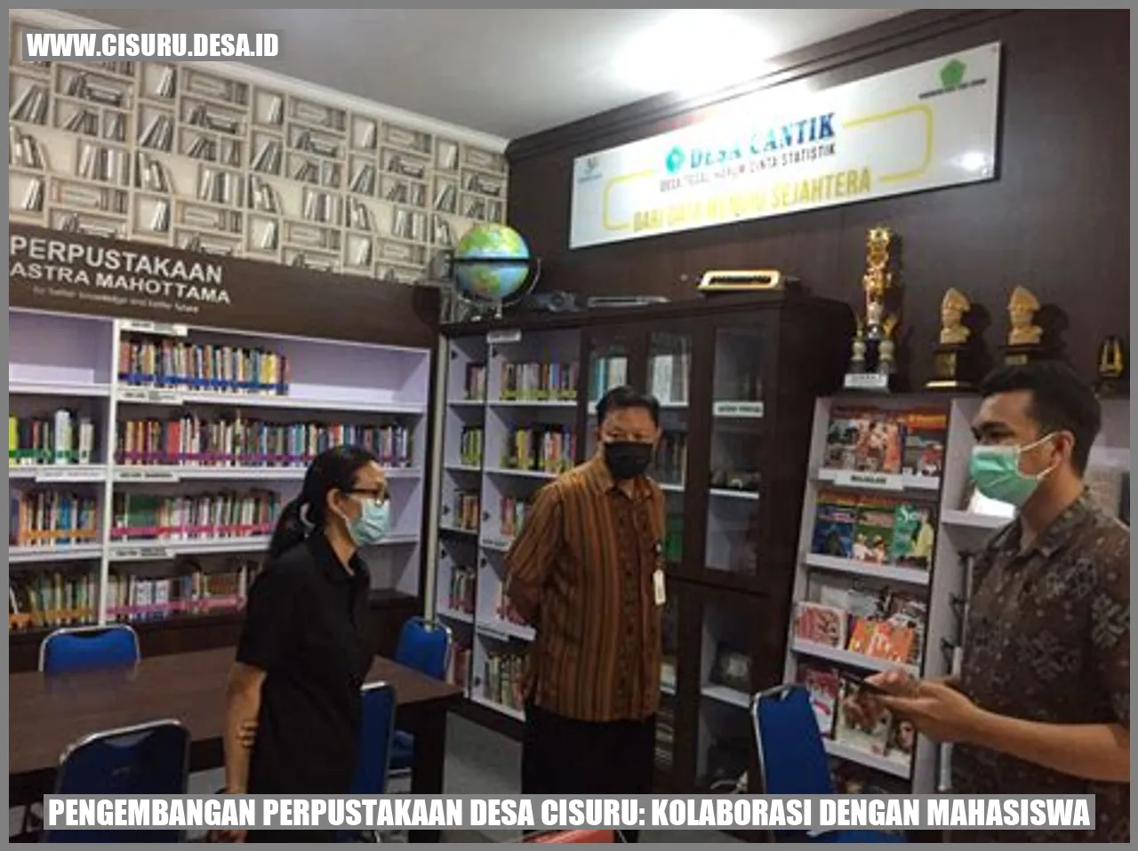 Pengembangan Perpustakaan Desa Cisuru: Kolaborasi dengan Mahasiswa