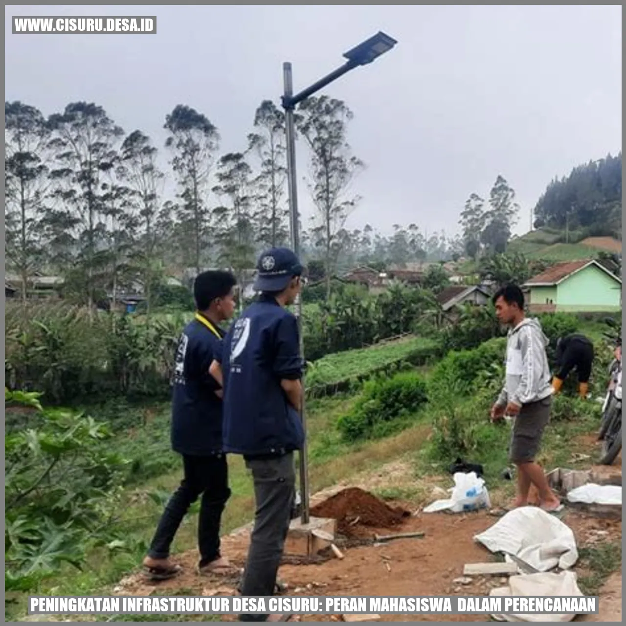 Peningkatan Infrastruktur Desa Cisuru: Peran Mahasiswa  dalam Perencanaan